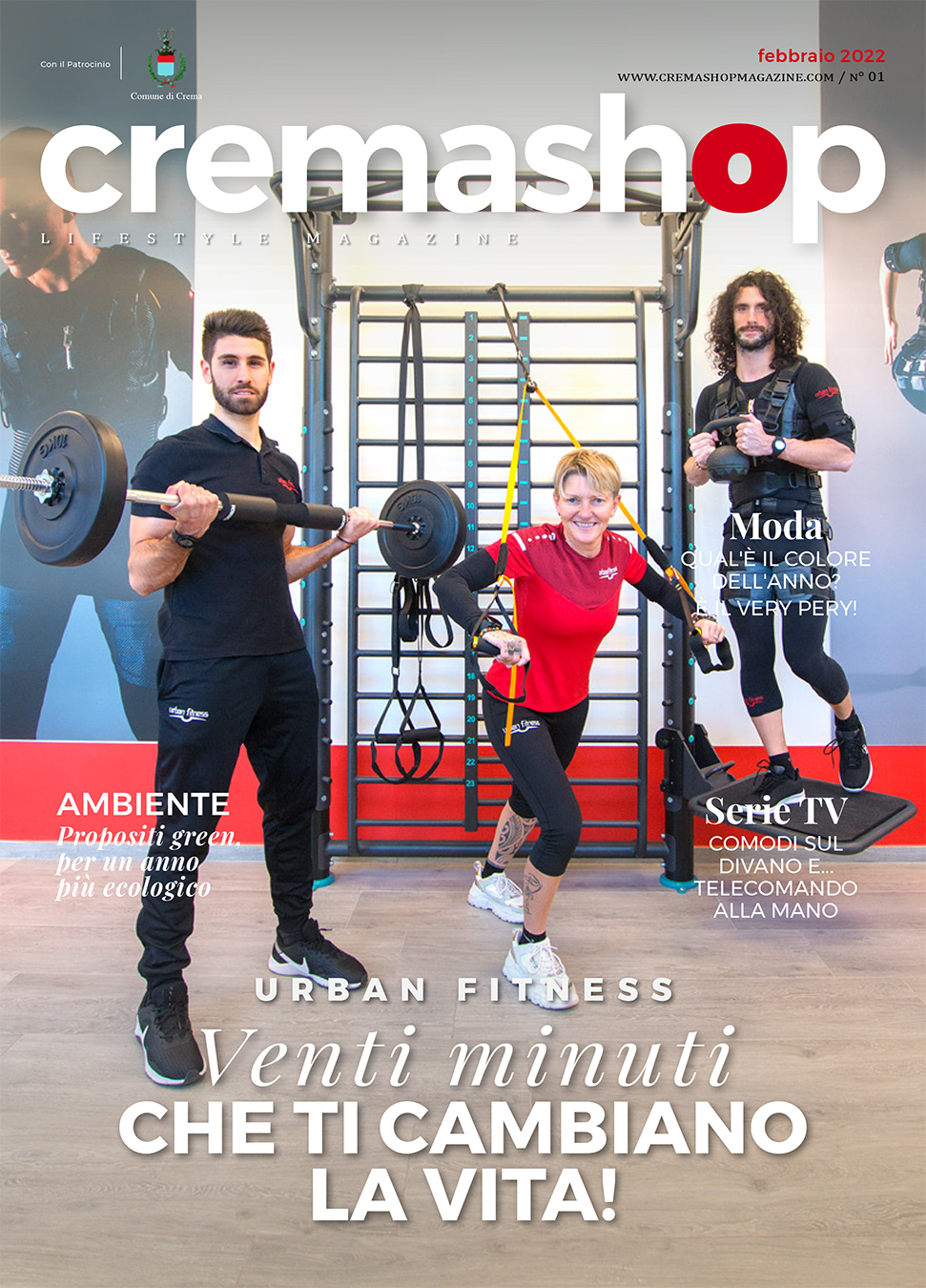 Cremashop magazine urban fitness crema
